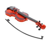 ibasenice Violin with Playable Strings Realistic Instrument for Music Learning and Practice for Young Beginners Charming Home Decor