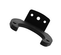 ibasenice Wall Mount Microphone Hook Holder, Black Silicone Mic Hook Stand for Home and Office, Universal Wall Mic Holder Compatible Microphones