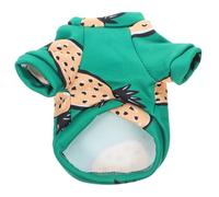 ibasenice Warm Dog Clothes Pineapple Printing Cat Winter Clothing Xs Thermal Pet Clothes for Small Dogs and Cats Outdoors