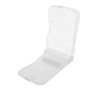 ibasenice Water Flosser Tip Storage Case with Protective Cover and Silicone Tip Holders White Abs Organizer for Orthodontic Nozzles Portable Travel Oral Irrigator Accessory