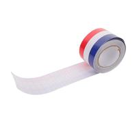 ibasenice Waterproof PVC Car Racing Stripes Sticker with French Flag Design for Vehicle Hood and Side Skirt, Sturdy Automotive Decals for Sporty Car Decoration and Performance Styling