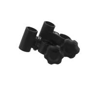 ibasenice Wheelchair Tray Table Bracket Clamp Plastic Fixing Accessories for Wheelchair Dining Board for Secure Meals and Daily Use