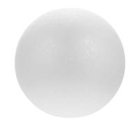 ibasenice White Foam Hemisphere Shape Cake Dummy for Cake Decorating Training Can Be Painted and Glued for Wedding