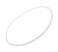 ibasenice White Rubber Bar Stool Floor Protector Ring with High Flexibility for Furniture Base Protection Anti-slip Chair Leg Protector Pads Suitable for Home and Bar Use