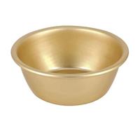ibasenice Wine Bowl Made of Sturdy Aluminum Multi-Function Korean Style with Golden Finish, Suitable for Holding Food and Eating and Housewearing Gifts for for Outdoor Use