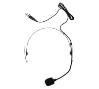 ibasenice Wired Headworn Microphone Headset for Singing and Voice Amplifier Comfortable Over-ear Design with Professional Connector Stable Sound Transmission for Stage Speech and Live