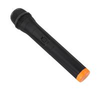 ibasenice Wireless Microphone System Dual Channel Portable Mic for Outdoor Live Streaming Universal Handheld Karaoke Mic Random Base Color