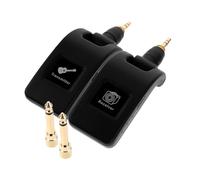 ibasenice Wireless Musical Instrument Transceiver Rechargeable Guitar System Audio Transmitter Receiver for Live Performance Cordless Transceiver for Electric Guitar