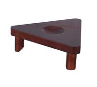ibasenice Wood Basketball Stand with Rolling Cradle Solid Wood Sports Ball Rack for Basketball Volleyball Soccer Easy Assembly Display Shelf Protecting Memorabilia Desk