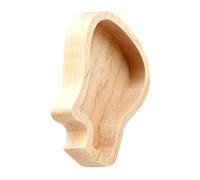 ibasenice Wood Guitar Pick Case Guitar Shaped Storage Box for Plectrums Pick Holder for Guitarists and Accessories