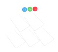 ibasenice Wooden Balls Metal Wickets for Lawn and Outdoor Bonding and Fun Activities