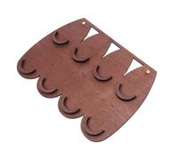 ibasenice Wooden Bracelet Holder Two-tier Jewelry Display Stand for Bracelets Bangles Versatile Desktop Organizer with Minimalist Design for Home Store Shop Gift for Mother's Day and