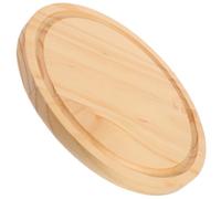 ibasenice Wooden Cheese Board Small Cutting Board Multifunctional Cake Plate Serving Tray with Easy Cleaning and Portable Design for Café and Restaurant Use