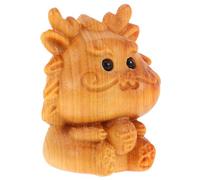 ibasenice Wooden Dragon Pendant Charm for Jewelry Creative Simple Design Dragon Shape Embellishment Can Be Crafted into Handmade Daily Hair Ties Bead Decoration Bracelet for Craft Lovers