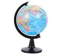 ibasenice World Globe for Boys and Girls Learning and Decorative Small Desk Globe Rotatable Base Educational Toy for Boys and Girls