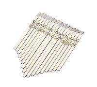 ibasenice Xa58 Musical Steel Keys for 17-Note Kalimba Mbira Thumb Piano - Replacement Steel Key Set Portable Finger Percussion Tuning Upgrade Silver Solid Metal Material