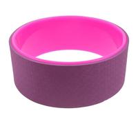 ibasenice Yoga Wheel 32cm for Backbend Support and Full-Body Stretching, Non-Slip Pilates Roller for Beginners and Advanced Flexibility Training, Muscle Massage and Spinal Mobilization Tool