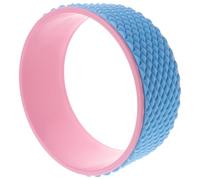 ibasenice Yoga Wheel for Back Stretching Non-slip Surface and Lightweight Plastic Material, for Spinal Stretches and Chest Openers, Sturdy Training Roller Exercise Wheel