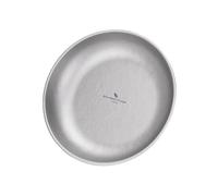 iBasingo 15cm Pure Titanium Camping Plate Shallow Side Dish Ti1102T