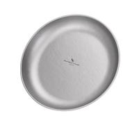 iBasingo 18.5cm Pure Titanium Shallow Plate Dinner Side Dish Ti1103T