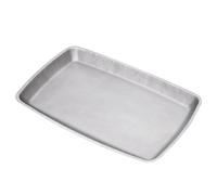 iBasingo Pure Titanium Serving Tray Camping Plate, Ti-Color 1-Pack Ti1149T | Ultralight Rectangular BBQ Grilling Food Dish, Corrosion Resistant Reusable Tableware for Backpacking Picnic Home Dinner