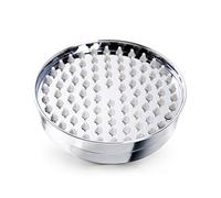 iBathUK 6 Inch Traditional Fixed Rainfall Shower Head Round Stainless Steel Swivel Joint