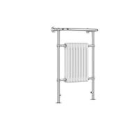 Ibathuk 8 Column Traditional Designer Heated Towel Rail Bathroom Radiator Rt02-White