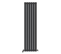 iBathUK Apex Tall Vertical Radiator, Single Flat Panel Radiators, 1800x456mm Slim Radiator, Wall Mounted for Bathroom,Kitchen,Living Room- Anthracite