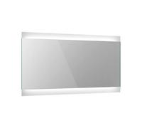 Ibathuk Averra Wall Mounted Led Illuminated Mirror, Modern Bathroom Mirrors With Touch Sensor & Demister Pad, 800 X 400mm