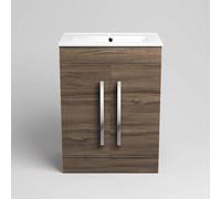 iBathUK Avon 2 Door Floorstanding Vanity Unit With Basin - 615mm X 815mm - 1 Tap Hole