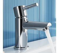 iBathUK | Cloakroom Basin Sink Mixer Tap Chrome Bathroom Faucet TB3010