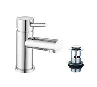 iBathUK | Cloakroom Basin Sink Mixer Tap Chrome Bathroom Faucet TB3010