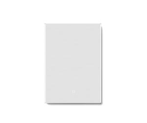iBathUK Glowvia Wall Mounted Rectangular LED Bathroom Mirror, Modern Frameless Touch Switch Design with Bright Copper-Free Silver Mirror and Dimmable Lighting in Silver Finish, 500 x 700mm