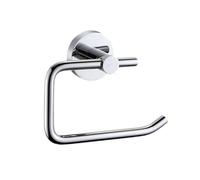 iBathUK Harrow Toilet Roll Holder, Stainless Steel Wall Mounted, Toilet Paper Holder for Bathroom- Chrome