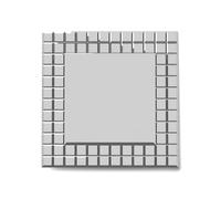 600 x 600 mm Modern Bathroom Mosaic Square Designer Wall Mirror MC152
