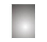 Ibathuk Nebula Wall Mounted Led Illuminated Bathroom Mirror With Touchless Sensor And Demister Pad With White Lights, 500 X 700mm