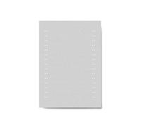 Ibathuk Orion Wall Mounted Led Illuminated Bathroom Mirror, Modern Rectangular Battery Powered Mirror With White Lights, 500X700mm