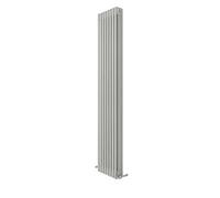 iBathUK Regency Tall Vertical Column Radiator, Triple Panel Radiators, 1800x380mm Slim Radiator, Wall Mounted for Bathroom,Kitchen,Living Room- White