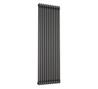 iBathUK Regency Traditional Vertical Column Radiator, Triple Panel Radiators, Raw Metal Iron Style Radiators for Bathroom,Kitchen,Living Room 1800x560mm