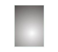 Ibathuk Spectra Wall Mounted Led Illuminated Bathroom Mirror, Designer Bathroom Mirror With Light Sensor & Demister Pad, 700X500mm