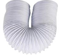 IBBAH Universal 4 Metre (102mm/4 Inch) Tumble Dryer Hose - Extra Long Flexible Dryer Vent Pipe Compatible with Beko, Hoover, Candy, Hotpoint, Miele, & Many Other Models