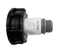 Ibc 2" S60X6 Lid Kit With Quick-Connect Male Fitting And 3/4" Bsp Hose Adapter