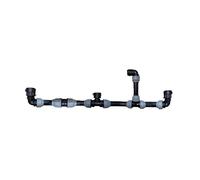 IBC 3 Tank Link Kit S60x6 Connector with Riser Tap - MDPE Pipe 25/32/50mm, Brass Bib Tap, Triple Tank Joining Kit (32mm pipework)