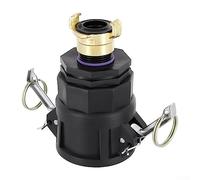 IBC Adapter 2inch Socket Quick Connect Quick Coupling Compatible with GeKa System Garden Hose Connector Fitting Parts
