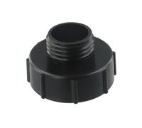 IBC Adapter S100x8 to S60x6, 1000L Container Fitting for Garden Hose Kit | Built for extreme longevity, the durable plastic structure maintains a tight, stable connection even when fully loaded.