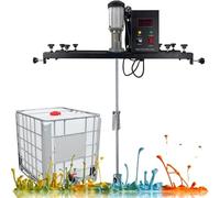IBC Agitator, Commercial 1 Ton Paint Stirring Machine, 980W Electric Tank Mixer Machine with Support Hanger, Paint Mixing