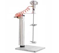 IBC Air Agitator, Pneumatic 1 Ton Tank Mixer Machine, Paint Stirring Machine, Folding Propeller, with Support Hanger, for Ink Dissolver Agitator