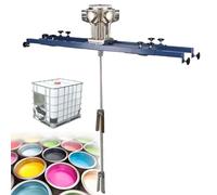 IBC Air Agitator, Pneumatic 1 Ton Tank Mixer Machine, with Support Hanger, Adjustable Speed: 0-1300RPM, Stirring Rod Length: 960mm, for Ink Dissolver Agitator,A