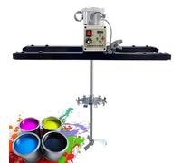 IBC Air Agitator, Pneumatic Paint, 2100W Electric Tank Mixer, Folding Propeller, for Ink Dissolver(Scattereddiscimpeller)