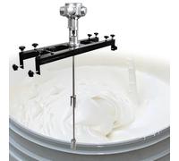 IBC Air Agitator, Tank Mixer Machine,1000L Pneumatic Agitator, Adjustable Size,for Paint Coating Materials Viscous Liquid Ink Dissolve,SmallFiveCylinder(ThreeCylinder)